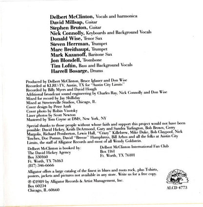 Delbert McClinton – Live from Austin Music CD