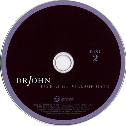 Dr John – Live At The Village Gate (2-CD)