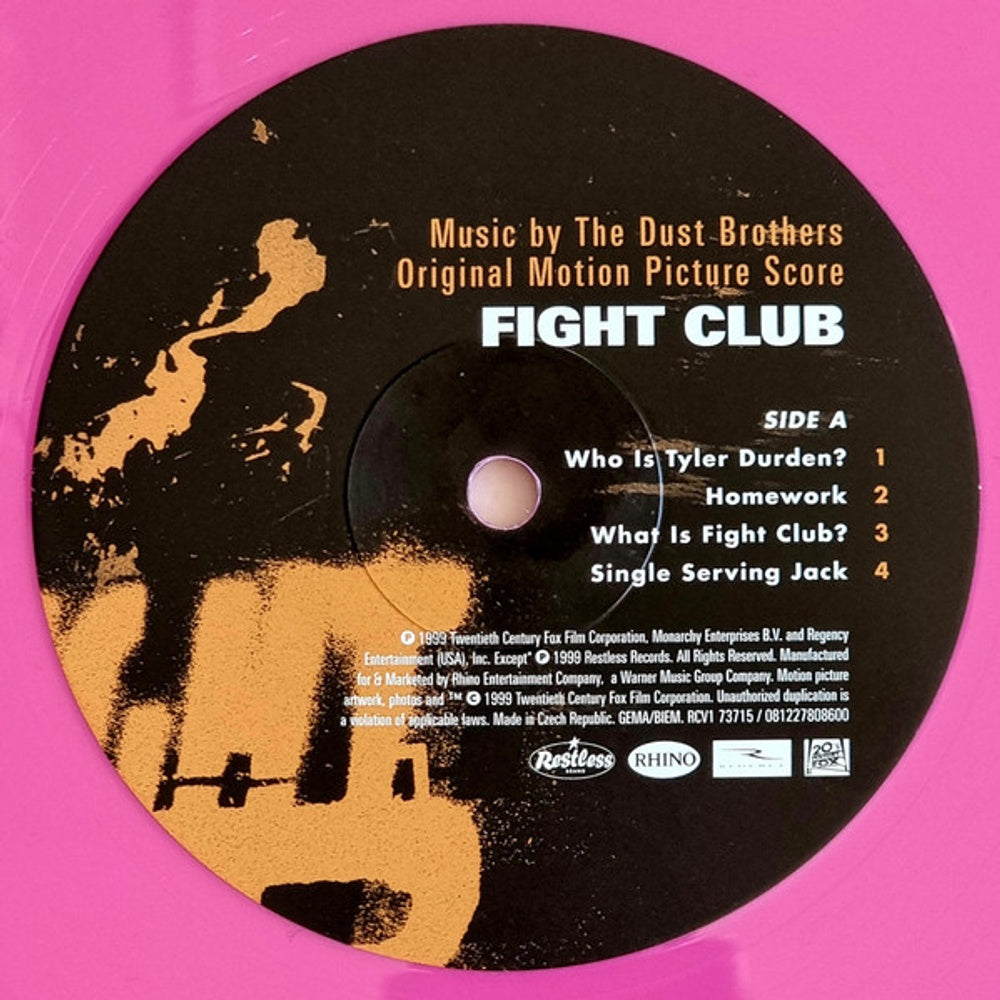 Dust Brothers – Fight Club: Original Motion Picture Score (2-LP Vinyl) Vinyl Record