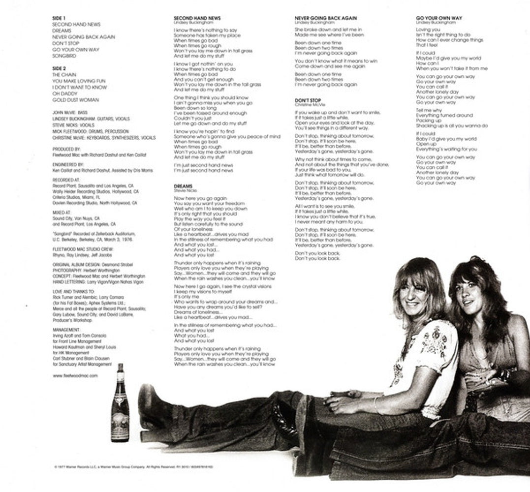 Fleetwood Mac – Rumours (LP Vinyl) Vinyl Record