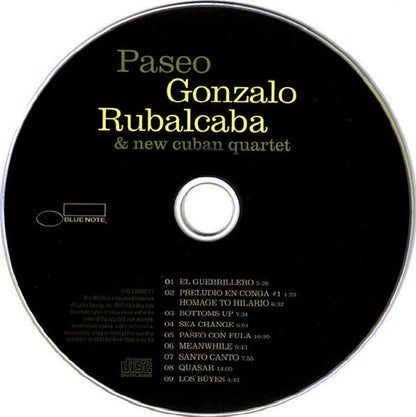 Gonzalo Rubalcaba – Paseo Music CD