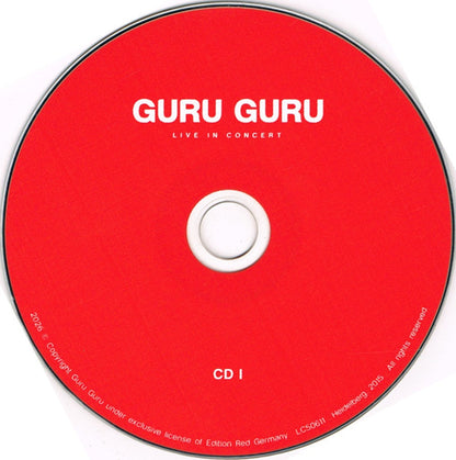 Guru Guru – Live in Concert (2-CD + DVD)