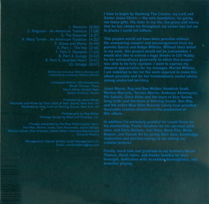 Immanuel Wilkins – Omega Music CD