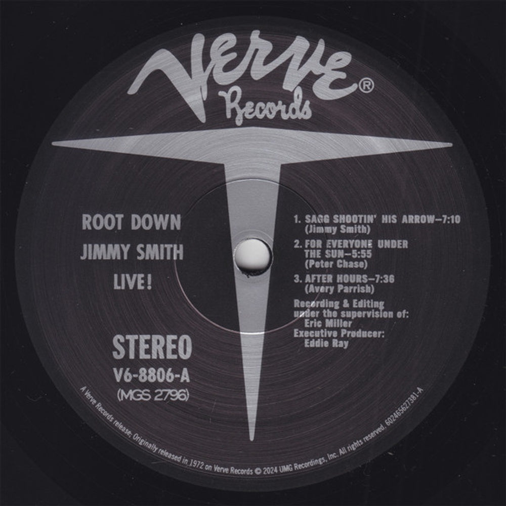 Jimmy Smith – Root Down (LP Vinyl) Vinyl Record