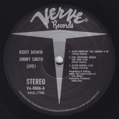 Jimmy Smith – Root Down (LP Vinyl) Vinyl Record