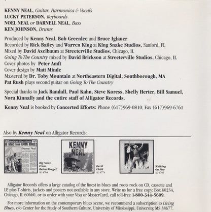 Kenny Neal – Bayou Blood Music CD