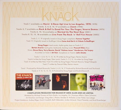 The Knack – Knackology: The Zen Recordings Music CD