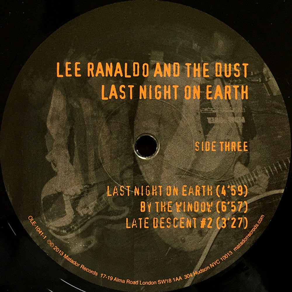 Lee Ranaldo & The Dust – Last Night On Earth (2-LP Vinyl) Vinyl Record