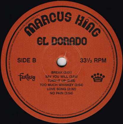 Marcus King – El Dorado (LP Vinyl) Vinyl Record