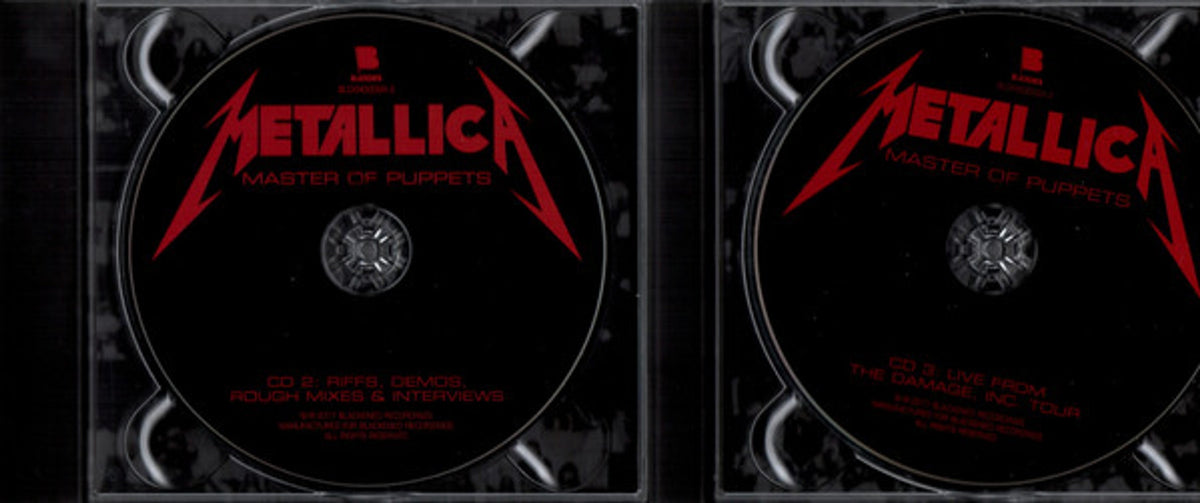 Metallica – Master Of Puppets (3-CD)