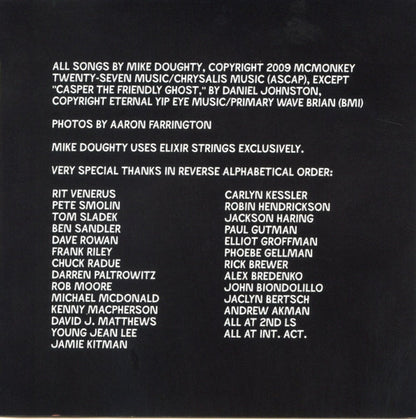 Mike Doughty – Sad Man Happy Man Music CD