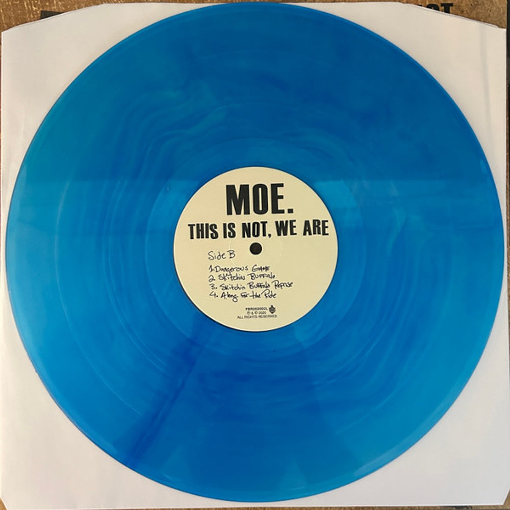 moe. – This Is Not, We Are (Blue Galaxy LP Vinyl) Vinyl Record