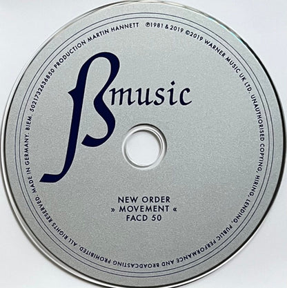 New Order – Movement (2-CD)