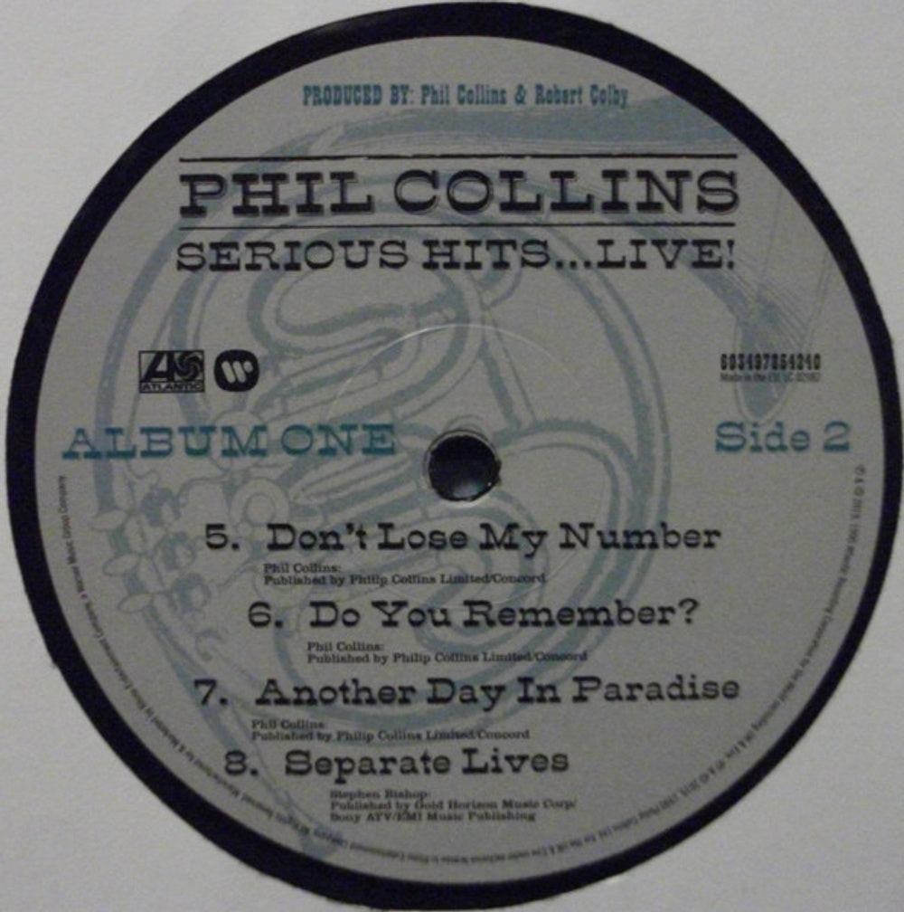 Phil Collins – Serious Hits...Live! (2-LP Vinyl) Vinyl Record