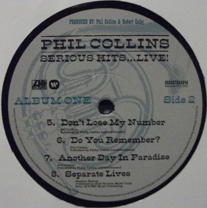 Phil Collins – Serious Hits...Live! (2-LP Vinyl) Vinyl Record