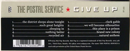 Postal Service – Give Up Cassette Tape