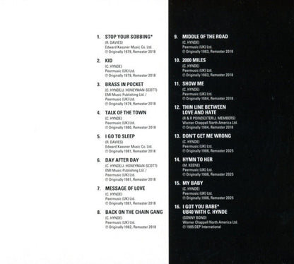 Pretenders – The Singles Music CD