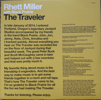 Rhett Miller – The Traveler (LP Vinyl) Vinyl Record