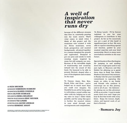 Samara Joy – Portrait (LP Vinyl) Vinyl Record