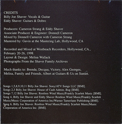 Shaver – Victory Music CD