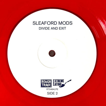 Sleaford Mods – Divide And Exit (2-LP Red Vinyl) Vinyl Record