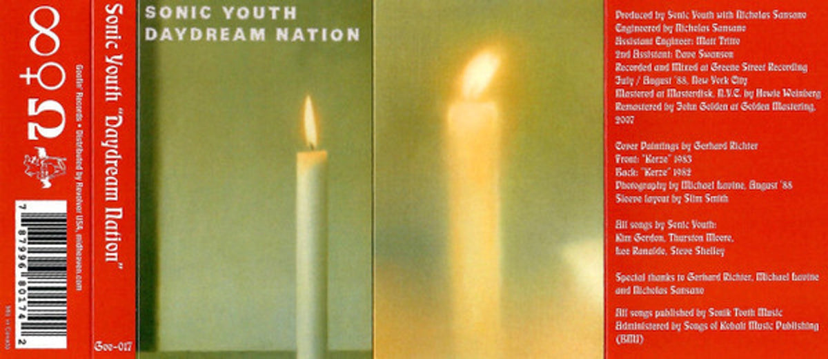 Sonic Youth – Daydream Nation Cassette Tape