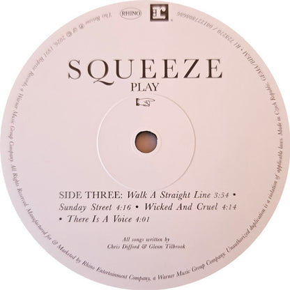 Squeeze – Play (2-LP Vinyl) Vinyl Record