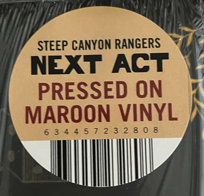 Steep Canyon Rangers – Next Act (Maroon Vinyl LP) Vinyl Record