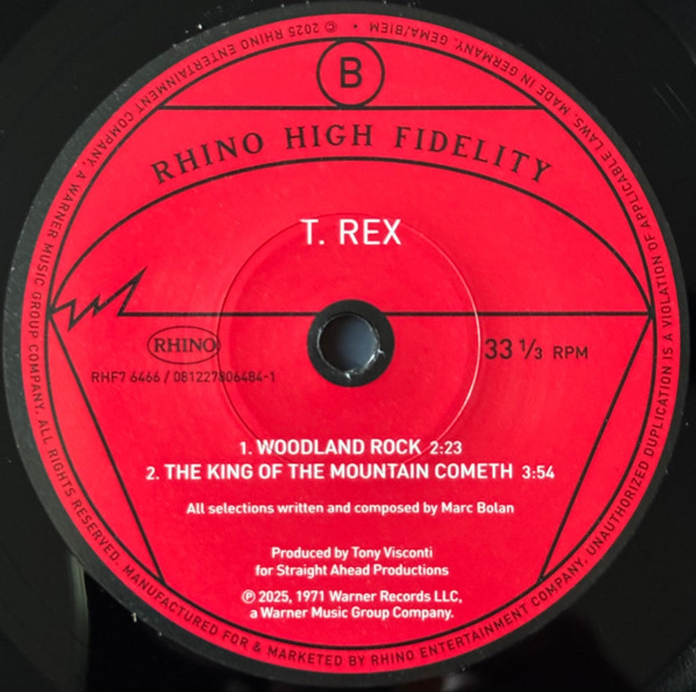 T. Rex – Electric Warrior (LP Vinyl) Vinyl Record