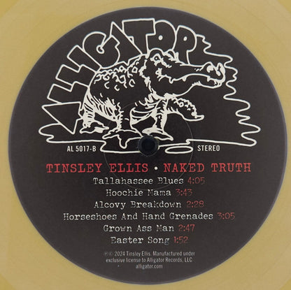 Tinsley Ellis – Naked Truth (Gold LP Vinyl) Vinyl Record
