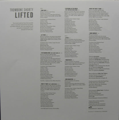 Trombone Shorty – Lifted (LP Vinyl) Vinyl Record