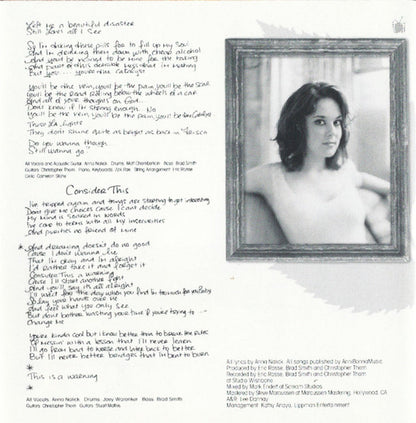 Anna Nalick – Wreck Of The Day Music CD