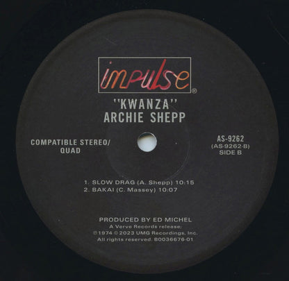 Archie Shepp – Kwanza (LP Vinyl) Vinyl Record