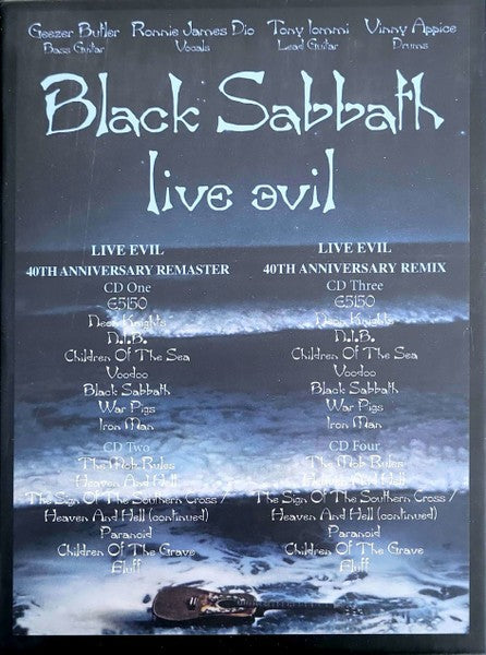 Black Sabbath – Live Evil: 40th Anniversary (4-CD)