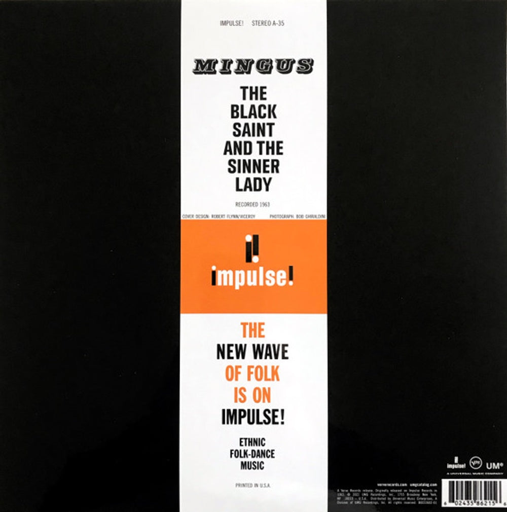 Charles Mingus – The Black Saint And The Sinner Lady (LP Vinyl) Vinyl Record