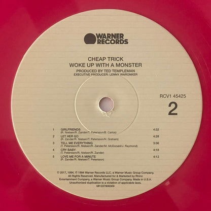 Cheap Trick – Woke Up With A Monster (LP Vinyl) Vinyl Record