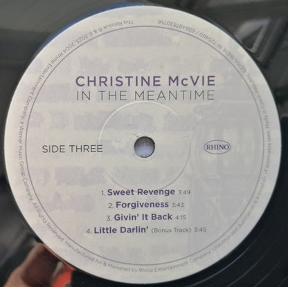 Christine McVie – In The Meantime (2-LP Vinyl) Vinyl Record