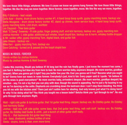 Desert Sessions – Vol. 11 & 12 Music CD