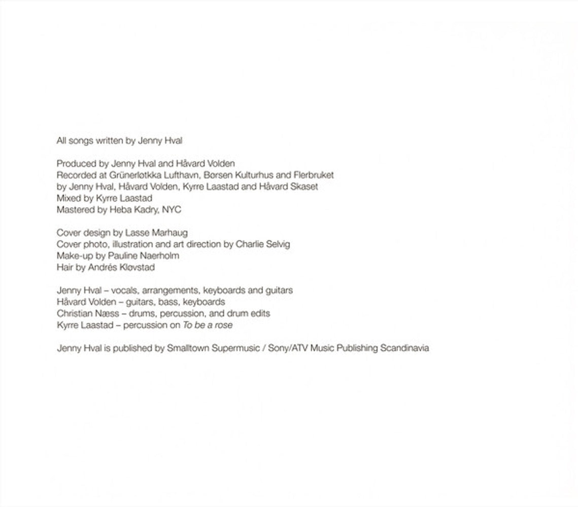 Jenny Hval – Iris Silver Mist Music CD