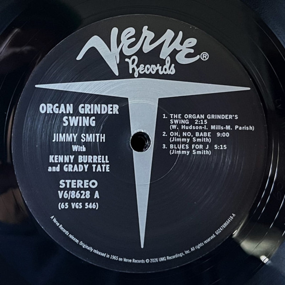 Jimmy Smith – Organ Grinder Swing (LP Vinyl) Vinyl Record