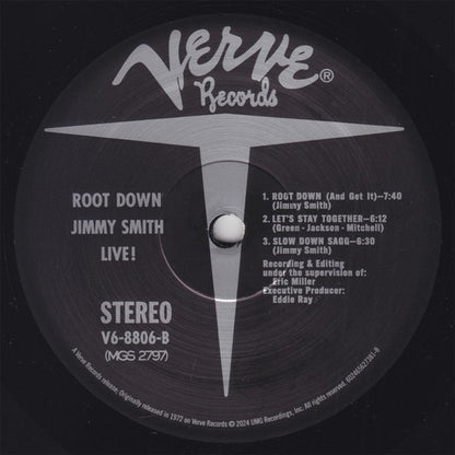 Jimmy Smith – Root Down (LP Vinyl) Vinyl Record