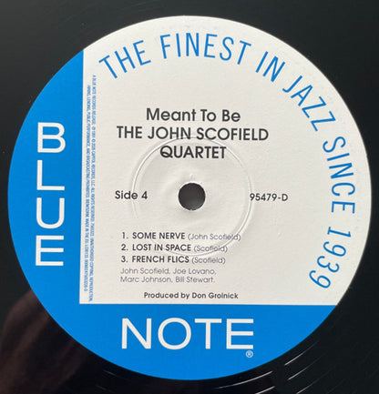 John Scofield – Meant To Be (2-LP Vinyl) Vinyl Record