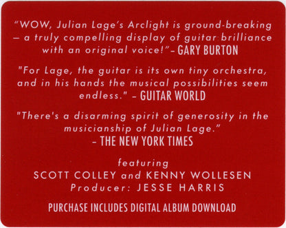 Julian Lage – Arclight (LP Vinyl) Vinyl Record