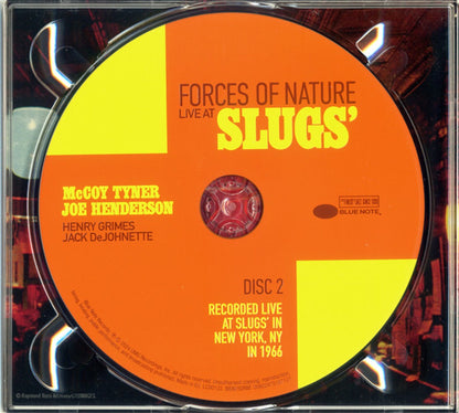 McCoy Tyner  / Joe Henderson – Forces Of Nature: Live At Slugs' (2-CD)