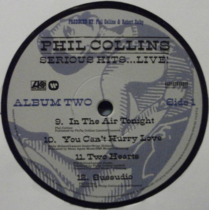 Phil Collins – Serious Hits...Live! (2-LP Vinyl) Vinyl Record