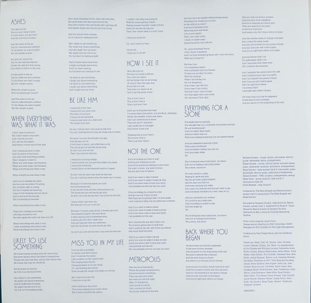 The Belle Brigade – Just Because (LP Vinyl) Vinyl Record
