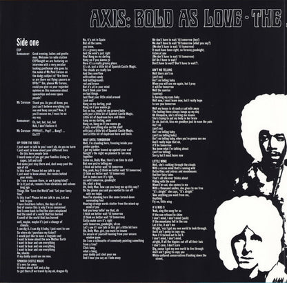The Jimi Hendrix Experience – Bold As Love (5-LP Vinyl + Blu-ray) Vinyl Record