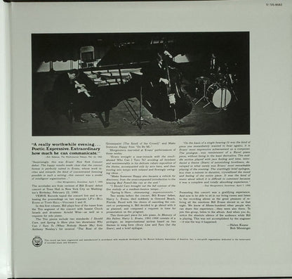 Bill Evans – At Town Hall, Volume One (LP Vinyl) Vinyl Record
