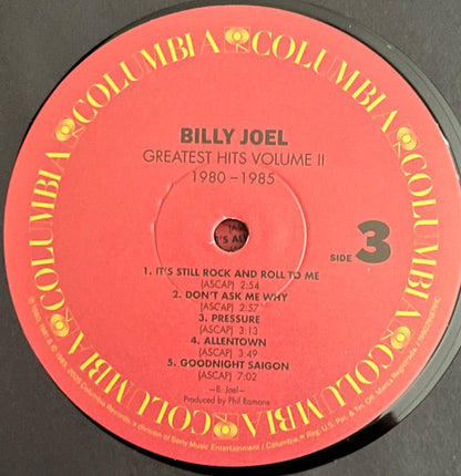 Billy Joel – Greatest Hits Volume I & II (2-LP Vinyl) Vinyl Record