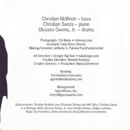 Christian Mcbride Trio – Out Here Music CD
